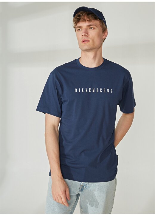 Bikkembergs Mavi Erkek T-Shirt C 4 114 25 3