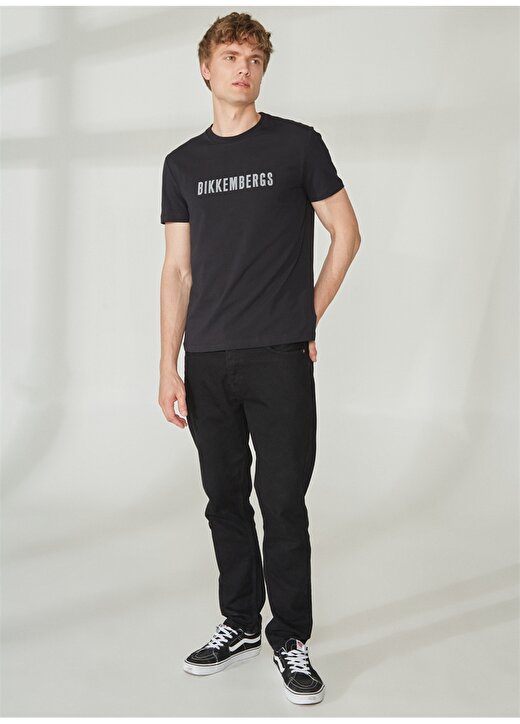 Bikkembergs Siyah Erkek T-Shirt C 4 101 2S 2