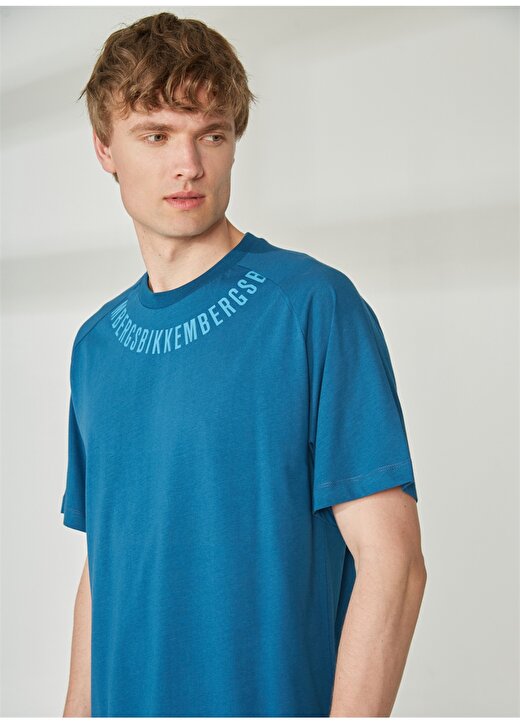 Bikkembergs Turkuaz Erkek T-Shirt C 4 149 01 1