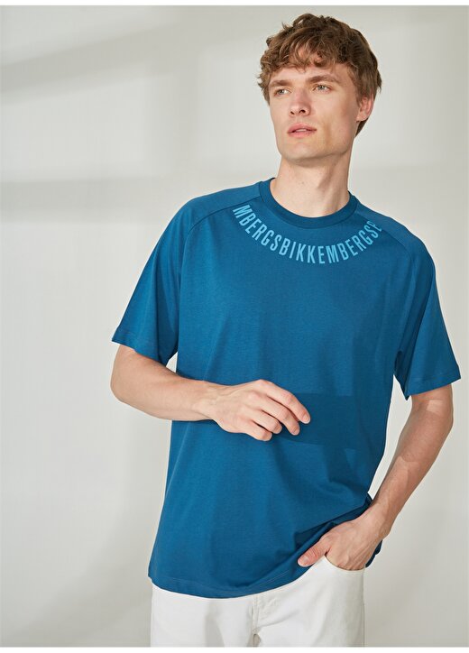Bikkembergs Turkuaz Erkek T-Shirt C 4 149 01 3