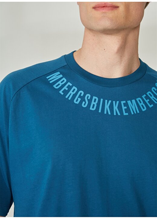 Bikkembergs Turkuaz Erkek T-Shirt C 4 149 01 4