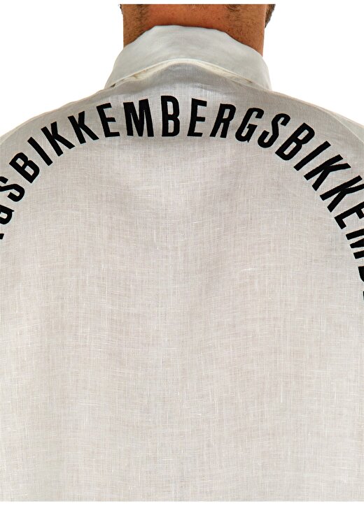 Bikkembergs Beyaz Erkek Gömlek C C 136 01 3