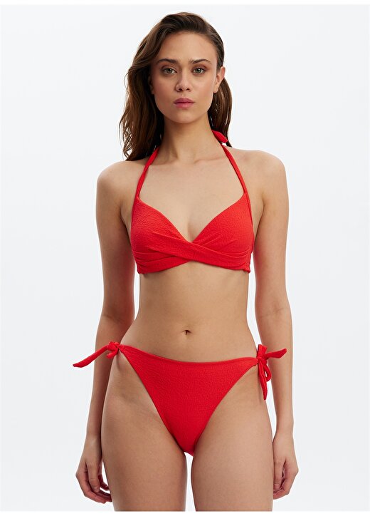 Louren Kırmızı Kadın Bikini Takım LRN23YKB1635 1