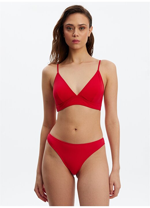Louren Kırmızı Kadın Bikini Üst LRN23YKMM8511 1