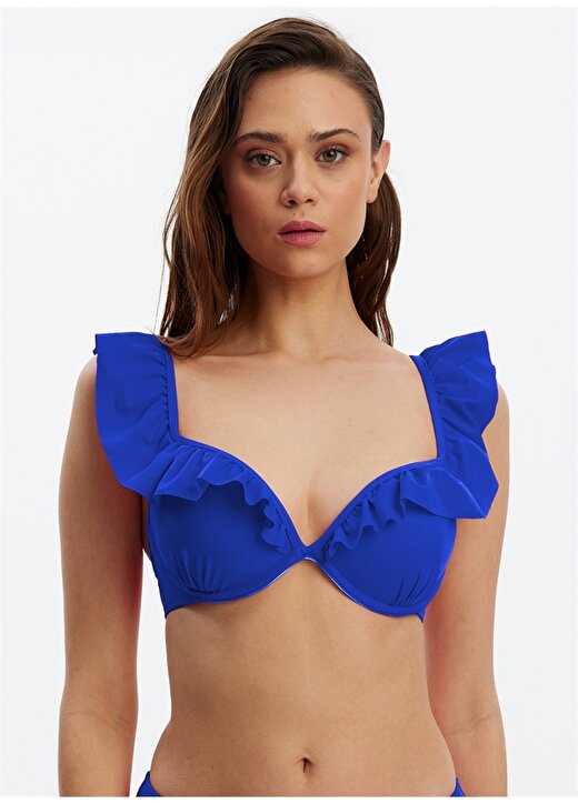 Louren Mavi Kadın Bikini Üst LRN23YMM8521 2