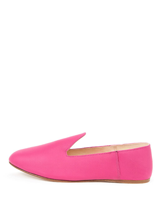 Osay Deri Fuşya Kadın Loafer LA FUCHSIA 1