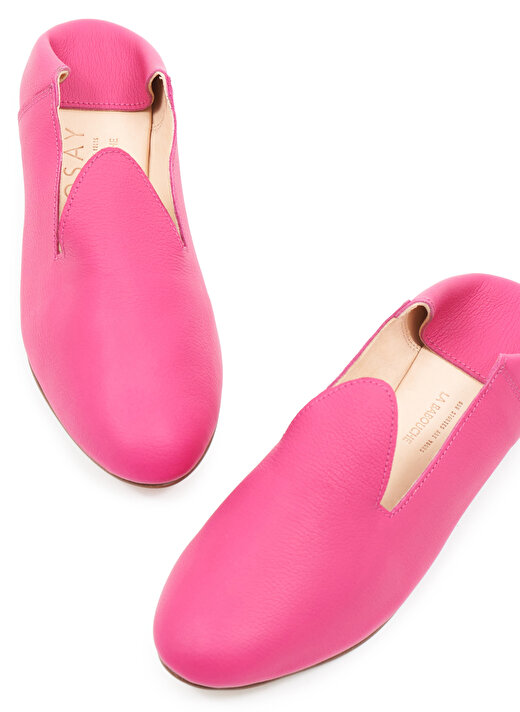 Osay Deri Fuşya Kadın Loafer LA FUCHSIA 3