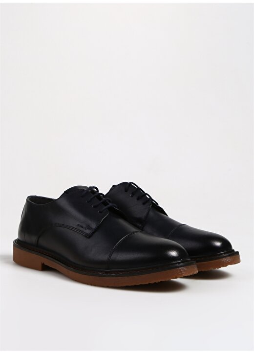 Fabrika Siyah Erkek Klasik Ayakkabı ARBAZ 2