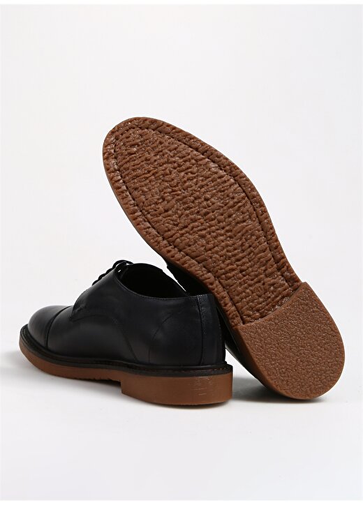 Fabrika Siyah Erkek Klasik Ayakkabı ARBAZ 4