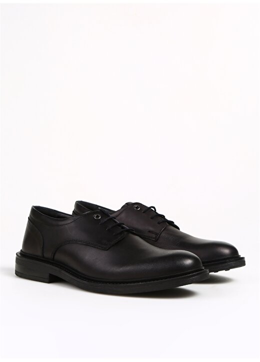 Fabrika Deri Siyah Erkek Klasik Ayakkabı ADORIA 2