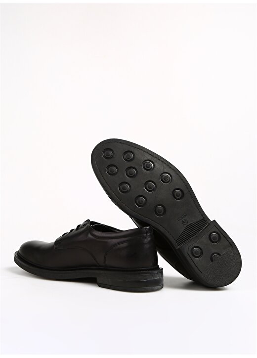 Fabrika Deri Siyah Erkek Klasik Ayakkabı ADORIA 4