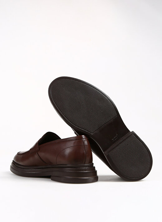 Fabrika Kahve Erkek Deri Klasik Ayakkabı CARLEY 4