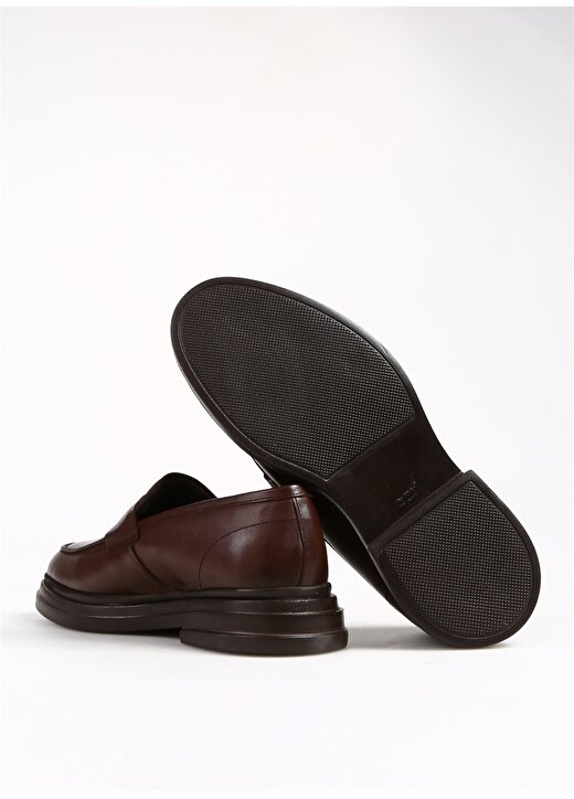 Fabrika Kahve Erkek Deri Klasik Ayakkabı CARLEY 4