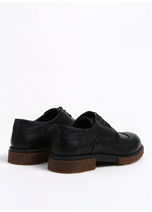 Fabrika Deri Siyah Erkek Klasik Ayakkabı ARDON 3