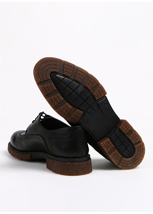Fabrika Deri Siyah Erkek Klasik Ayakkabı ARDON 4