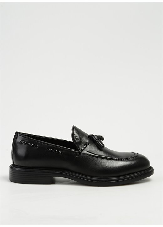 Fabrika Deri Siyah Erkek Klasik Ayakkabı BUNY 1