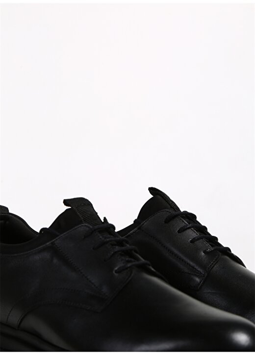 Fabrika Siyah Erkek Deri Klasik Ayakkabı CANTER 4