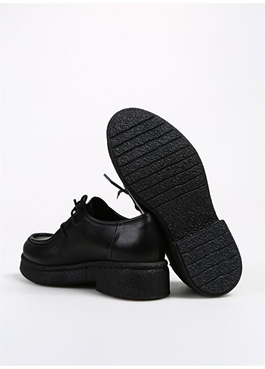 Fabrika Siyah Kadın Düz Ayakkabı MONCALERI 4