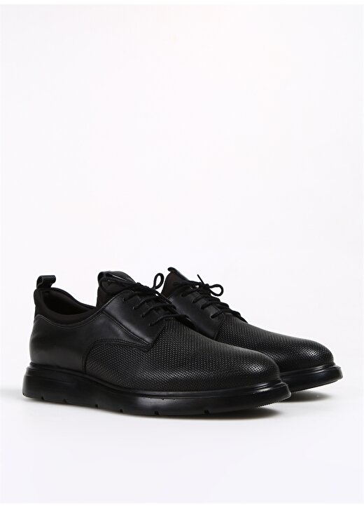 Fabrika Comfort Siyah Erkek Deri Klasik Ayakkabı AVELINO 2