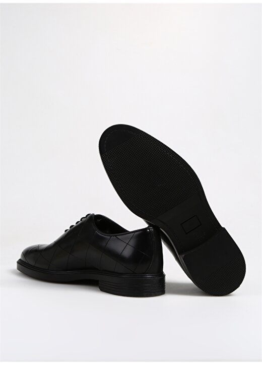 Fabrika Siyah Erkek Klasik Ayakkabı CURY 4
