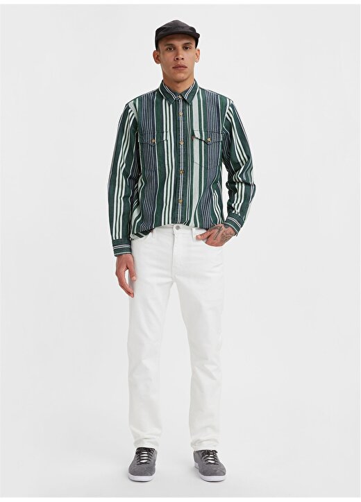 Levis Normal Bel Slim Fit Beyaz Erkek Denim Pantolon 511™ SLIM STA-BRYTER 1