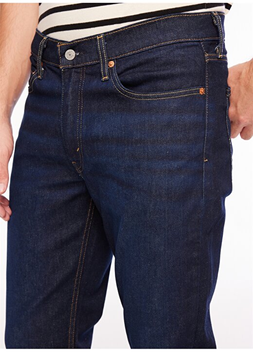 Levis TR 514 Koyu Lacivert Erkek Normal Bel Regular Straight Denim Pantolon STRAIGHT CLEAN RUN LOCAL 3