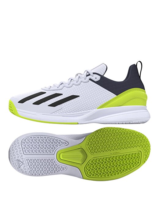 Adidas Bej Erkek Tenis Ayakkabısı IG9539-Courtflash Speed FTW 3