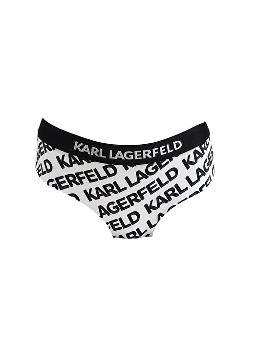 KARL LAGERFELD Beyaz Kadın Bikini Alt 230W2214 1