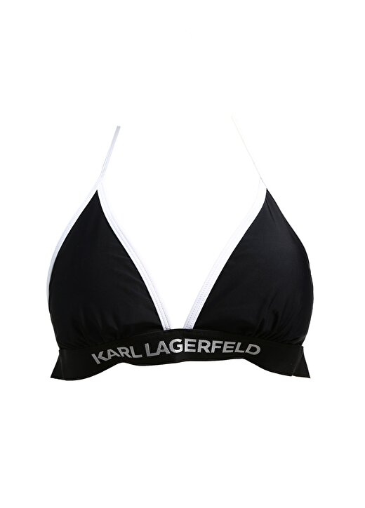 KARL LAGERFELD Siyah Kadın Bikini Üst 230W2234 1
