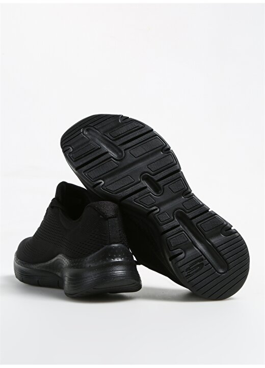 Skechers Siyah Kadın Deri Lifestyle Ayakkabı 232646 OLV SKECH-AIR COURT-HOMEGR 4