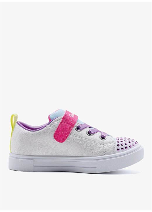 Skechers Beyaz - Çok Renkli Kız Çocuk Yürüyüş Ayakkabısı 314786N WMLT TWINKLE SPARKS 2