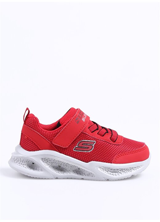 Skechers Kırmızı - Siyah Bebek Yürüyüş Ayakkabısı 401675N RDBK SKECHERS METEOR-LIGHTS 1