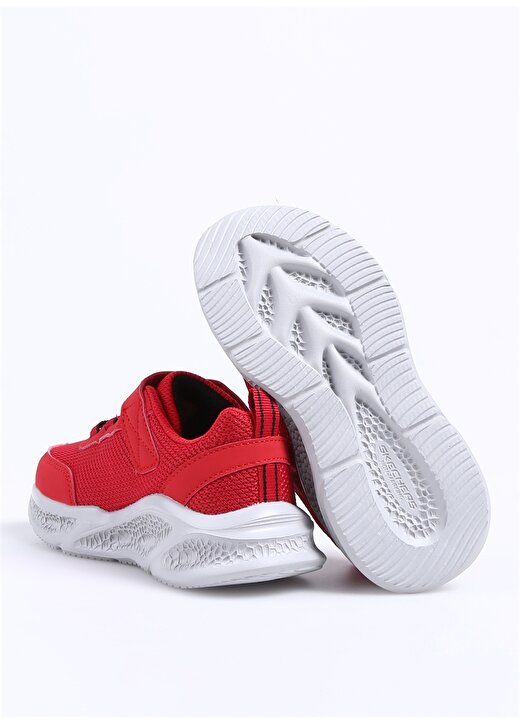 Skechers Kırmızı - Siyah Bebek Yürüyüş Ayakkabısı 401675N RDBK SKECHERS METEOR-LIGHTS 4