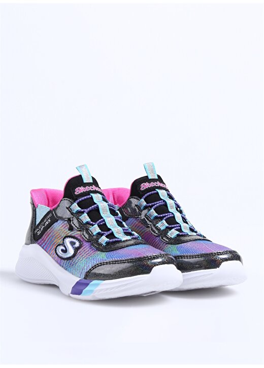 Skechers Siyah - Çok Renkli Kız Çocuk Yürüyüş Ayakkabısı 303514L BKMT DREAMY LITES 2