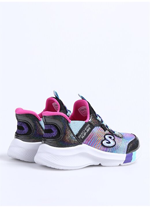 Skechers Siyah - Çok Renkli Kız Çocuk Yürüyüş Ayakkabısı 303514L BKMT DREAMY LITES 3