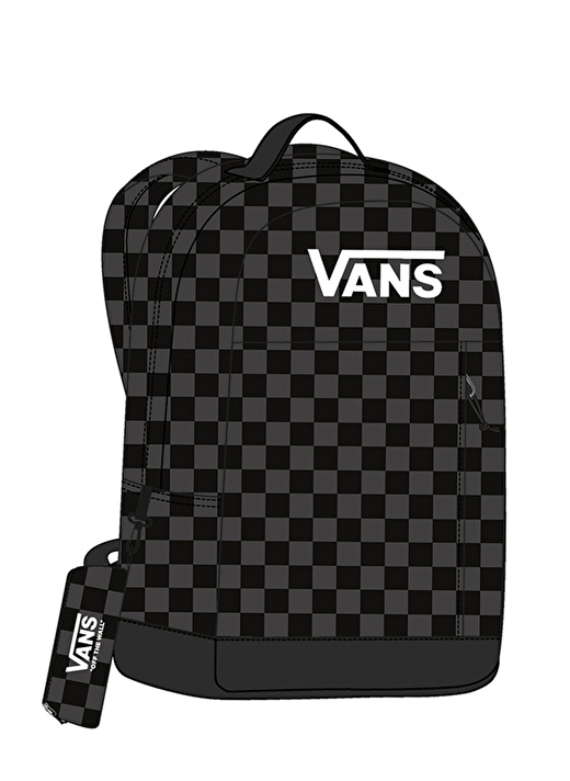 Vans Siyah Erkek Çocuk Sırt Çantası VN0A5FOKBA51 BY VANS SKOOL BACKPACK 1