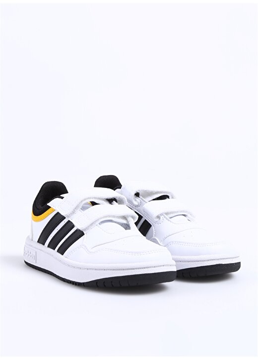 Adidas Beyaz Erkek Çocuk Yürüyüş Ayakkabısı IF5316 HOOPS 3.0 CF C 2