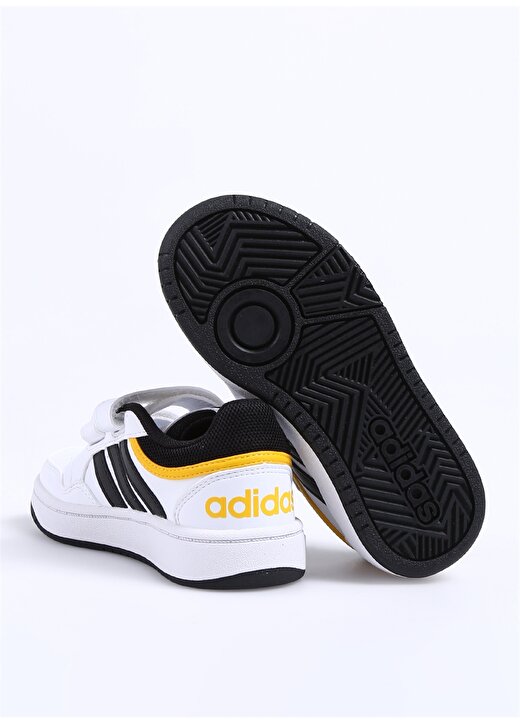 Adidas Beyaz Erkek Çocuk Yürüyüş Ayakkabısı IF5316 HOOPS 3.0 CF C 4