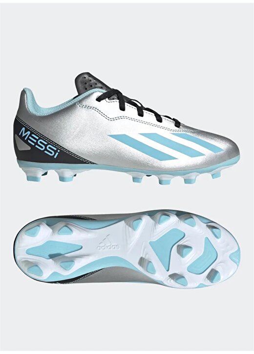 Adidas Gümüş Erkek Çocuk Futbol Ayakkabısı IE4071 X CRAZYFAST MESSI.4 Fxg J 2
