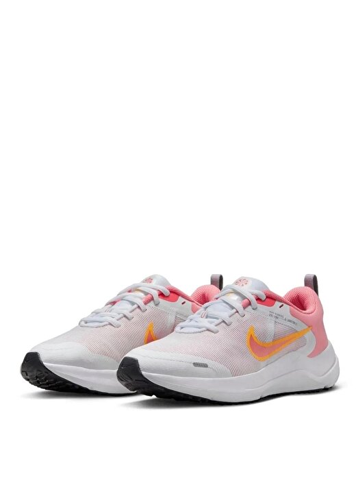 Nike Çocuk Beyaz - Pembe Yürüyüş Ayakkabısı DM4194-100 NIKE DOWNSHIFTER 12 NN ( 2