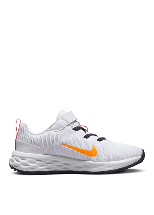 Nike Çocuk Beyaz Yürüyüş Ayakkabısı DD1095-101 NIKE REVOLUTION 6 NN (PS 1