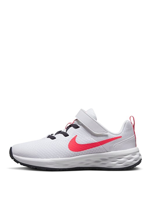 Nike Çocuk Beyaz Yürüyüş Ayakkabısı DD1095-101 NIKE REVOLUTION 6 NN (PS 2