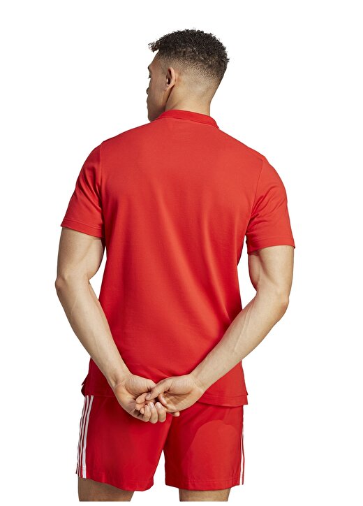 Adidas Kırmızı Erkek Regular Fit Polo T-Shirt HS3580-TIRO23 L POLO WHI 3