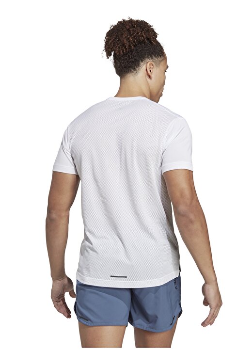 Adidas Beyaz Erkek Yuvarlak Yaka Terrex T-Shirt HT9442-AGR SHIRT WHI 2