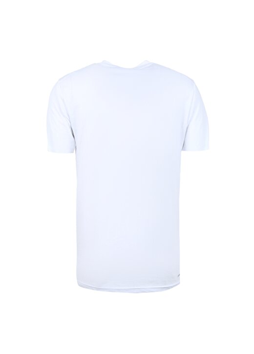 Adidas Beyaz Erkek Yuvarlak Yaka Regular Fit T-Shirt IM4373-TR-ES FR LOGO T WHI 2