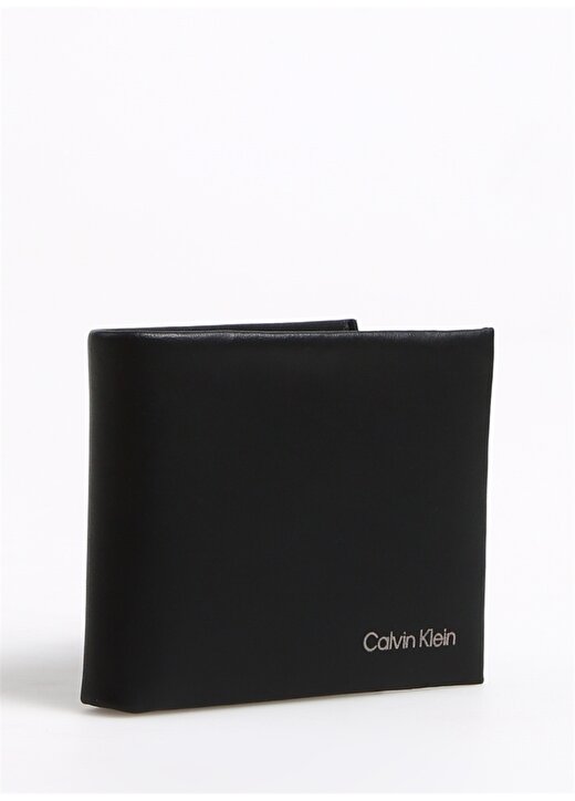 Calvin Klein Siyah Erkek Cüzdan CK CONCISE BIFOLD 6CC W/BILL 2