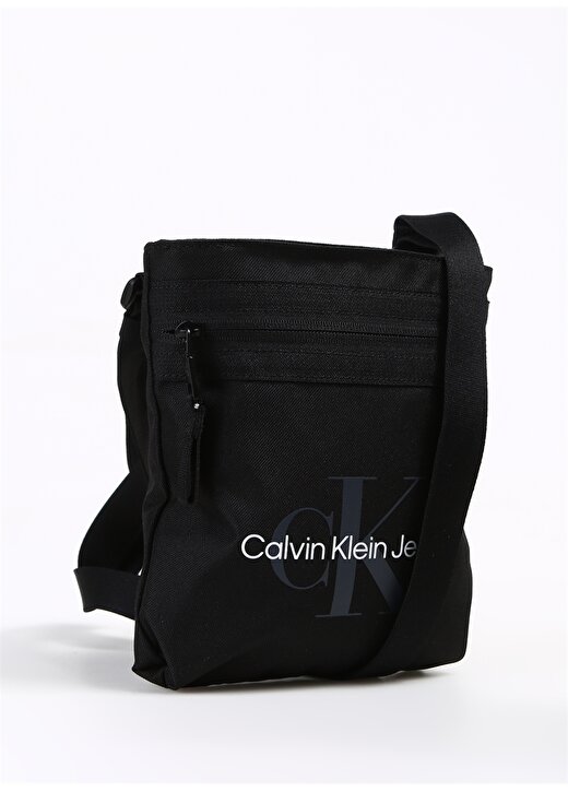 Calvin Klein Siyah Erkek 18X21x4 Cm Postacı Çantası SPORT ESSENTIALS FLATPACK18 M 2
