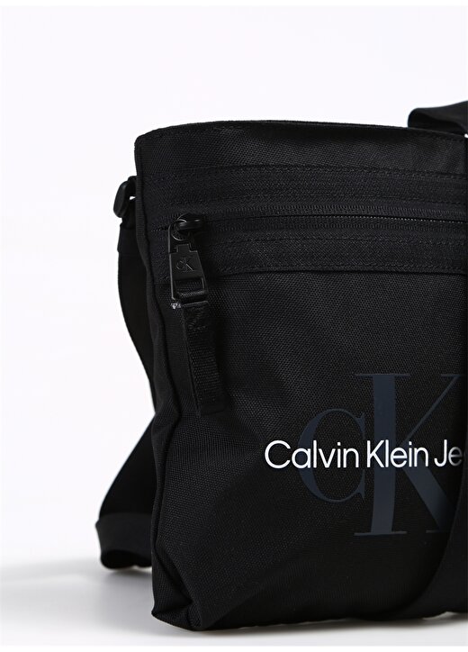 Calvin Klein Siyah Erkek 18X21x4 Cm Postacı Çantası SPORT ESSENTIALS FLATPACK18 M 4