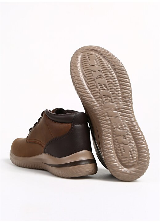 Skechers Koyu Kahve Erkek Günlük Ayakkabı DELSON 3.0 4