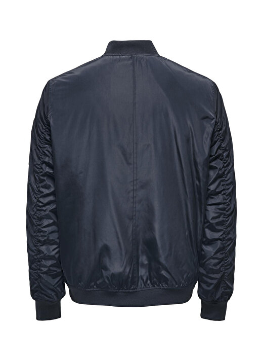 Only & Sons Lacivert Erkek Dik Yaka Mont 22023287_ONSJOSHUA BOMBER OTW VD  3